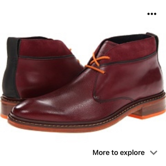 Cole Haan Other - Cole Han Air Colton Winter Chukka Cordovan grain